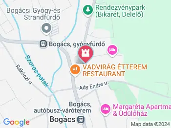 Lepkemúzeum Bogács a térképen