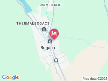 Margaréta Apartmanház Bogács a térképen