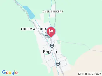 Nosztalgia Vendégház Bogács a térképen