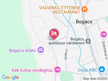 Old House Bogács a térképen
