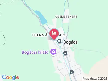 Ötfaház Termálvizes Apartman Bogács a térképen