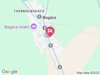 Rozmaring Vendégház Bogács a térképen