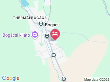 Siesta Vendégház Bogács a térképen