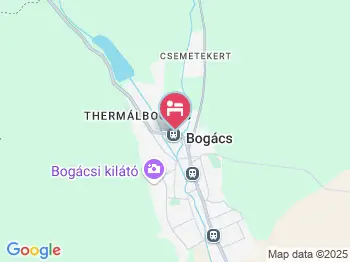 Tímea Apartman Bogács a térképen