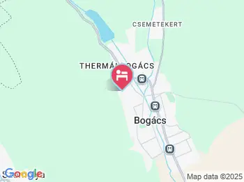 Zöldvár Villa Apartmanok Bogács a térképen