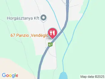 67-es Vendéglő Boldogasszonyfa a térképen