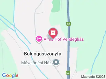 Hoffer János Emlékház és Helytörténeti kiállítás Boldogasszonyfa a térképen