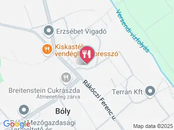 Galéria Pizzéria Bóly a térképen