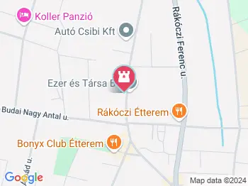 Bukovinai Székelyek Országos Szövetsége - Székely Ház Bonyhád a térképen