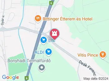 Ermel-Vojnits mauzóleum Bonyhád a térképen