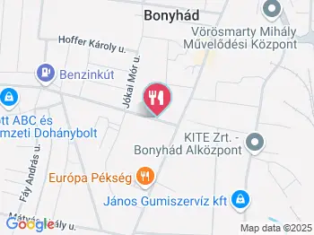 Holstein söröző Bonyhád a térképen