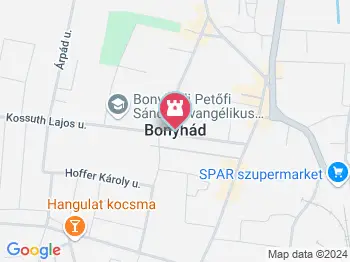 Varázskapu Óvodamúzeum Bonyhád a térképen