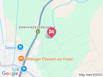Villa Weber Romantic Resort Bonyhád a térképen