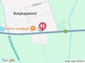 Messzilátó Csárda Botykapeterd a térképen