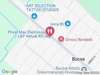 Magsa Bisztró Bucsa a térképen