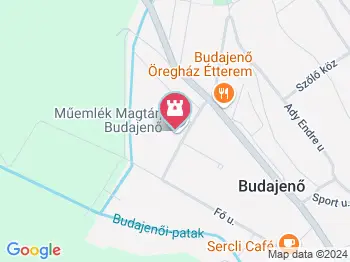 Műemlék Magtár Budajenő a térképen
