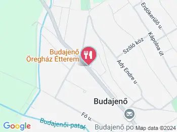 Öregház Étterem Budajenő a térképen
