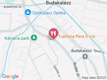 Hasmester Vendéglő Budakalász a térképen