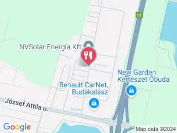 Príma Pék Budakalász a térképen