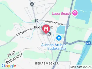 Schieszl Vendéglő és Borház Budakalász a térképen