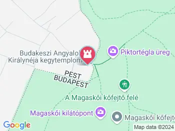 Budakeszi Angyalok Királynéja kegytemplom Budakeszi a térképen