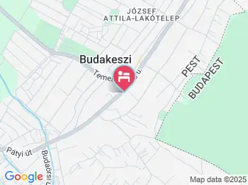 Keszi Panzió Budakeszi a térképen
