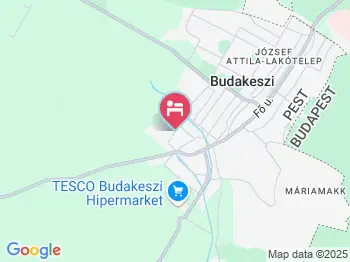 Margaréta Panzió Budakeszi a térképen