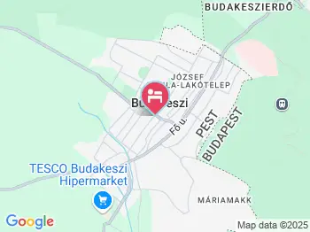 Pergola Panzió Budakeszi a térképen