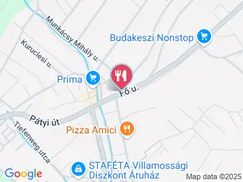 Piccolo Söröző Budakeszi a térképen