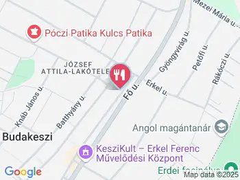 Stadt Étterem & Kávézó Budakeszi a térképen