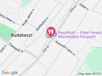 SzeletCake cukrászda Budakeszi a térképen