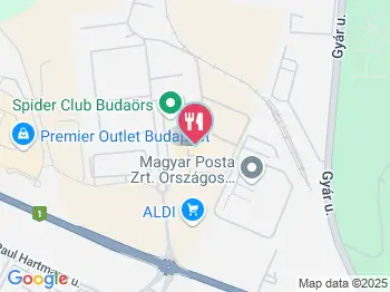 Aromi Étterem és Pizzéria Budaörs a térképen