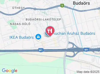 Ázsia Konyha Budaörs a térképen