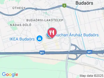 Belfrit (Auchan) Budaörs a térképen