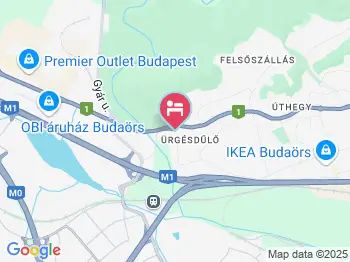 Csiki Pihenőkert Budaörs a térképen