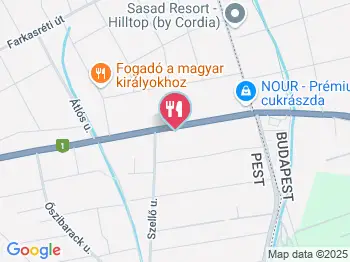 Caterina Ristorante e Pizzeria Budaörs a térképen