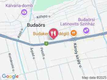 Erdélyi Ízek Konyhája Budaörs a térképen