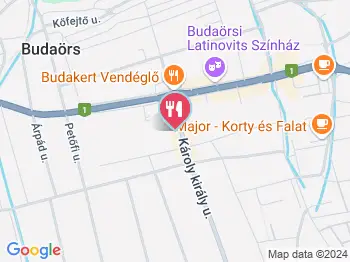 Falatka Gyorsétterem Budaörs a térképen