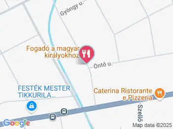 Fogadó a Magyar Királyokhoz Budaörs a térképen