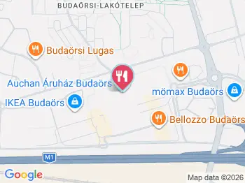 Greekzo görög gyorsétterem - Auchan, Budaörs Budaörs a térképen