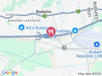 Holiday Inn BUdapest-Budaörs szálloda Alla Bell' Italia étterme Budaörs a térképen