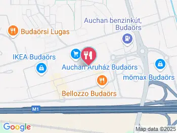 Ázsia Konyha (Auchan) Budaörs a térképen