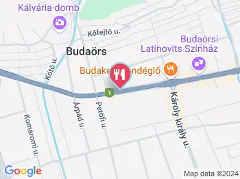 Kincs Sziget Kínai Gyorsétterem Budaörs a térképen