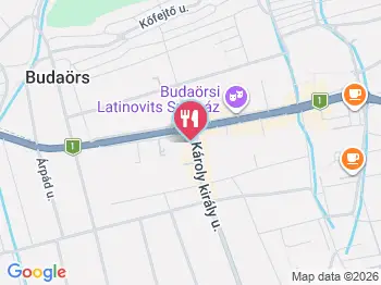 KRAFT Kert - MONYO Playground Budaörs a térképen
