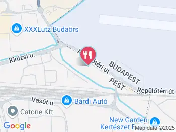 Musztáng Vendéglő Budaörs a térképen