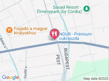 Nour - Art of Desserts Budaörs a térképen