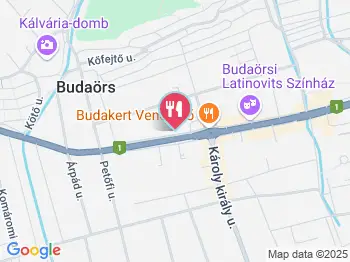 Örsi Bisztró Budaörs a térképen