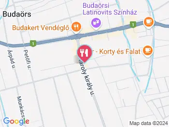 Pasta Garden Budaörs a térképen