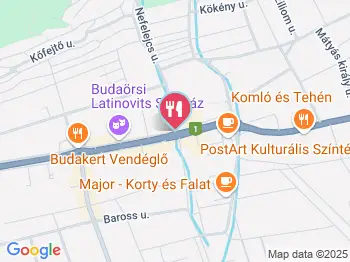 Príma Pék Budaörs a térképen