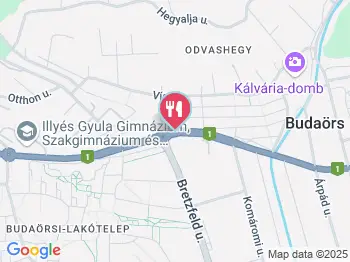 Pro Wellness Étterem Budaörs a térképen